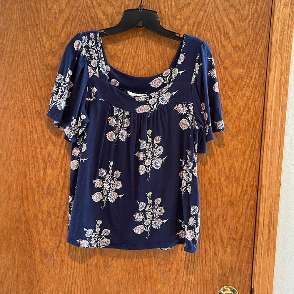 Women’s Lucky Brand Short Sleeve Top Sz M